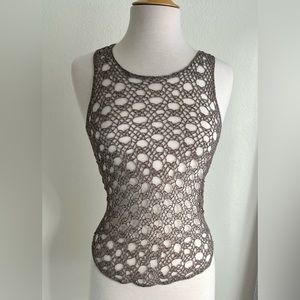 Eileen Fisher Crochet Top